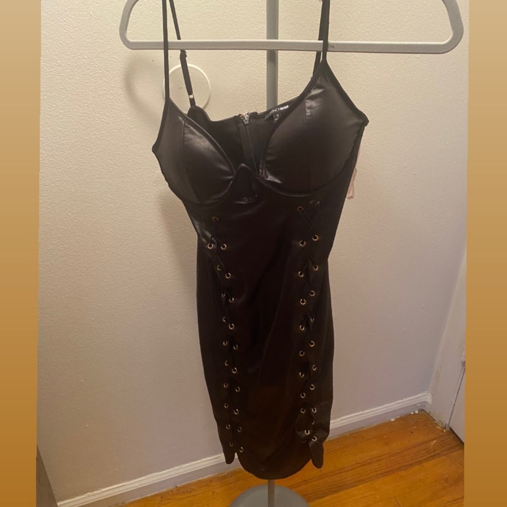Sexy black dress